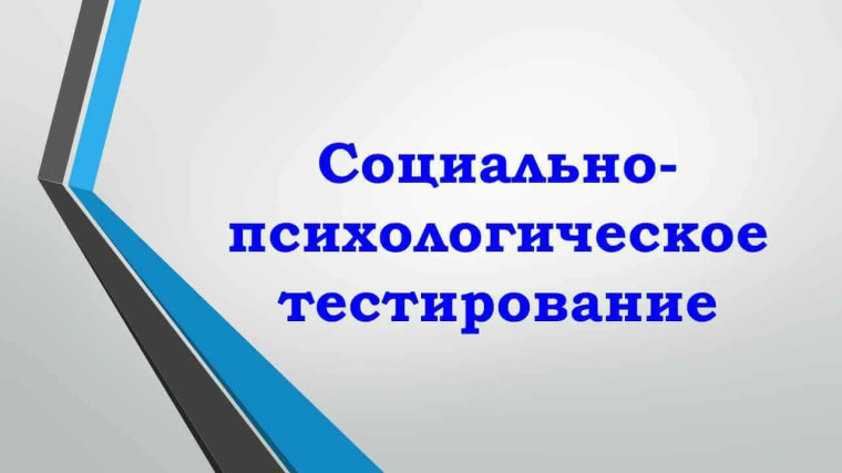 Социально-психологическое тестирование (СПТ) 2024 - 2025 г..