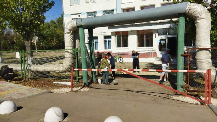 Субботник.